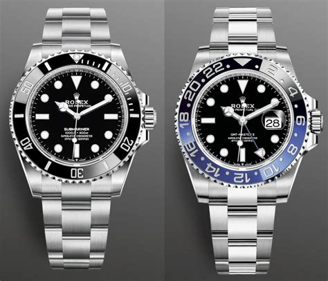 which is best rolex submariner or gmt|submariner batman.